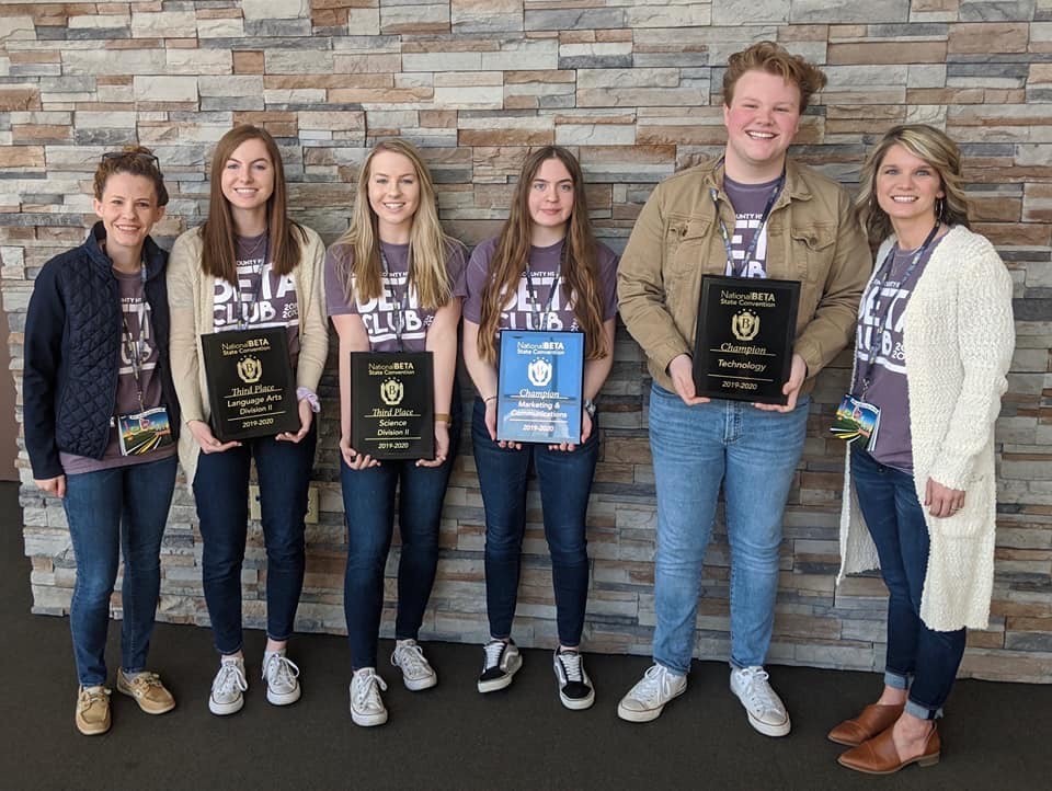 Beta Club Sweeps at State Convention