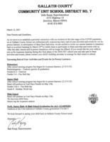 Invitation to Return to Gallatin County School